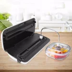 NutriChef 1L Vacuum Sealer Food Storage Container, White Air Sealing Canister Accessory thumbnail 4