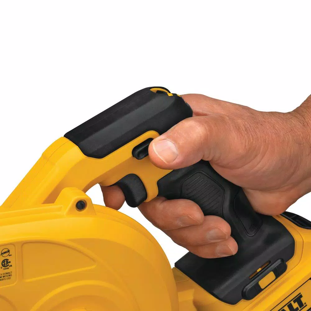 DEWALT 20V MAX Cordless Compact Jobsite Blower with (1) 3.0 Ah Battery, 135 MPH, 100 CFM