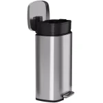 iTouchless SoftStep 8 Gal. Stainless Steel Step Trash Can with Odor Filter and Removable Inner Bucket thumbnail 2