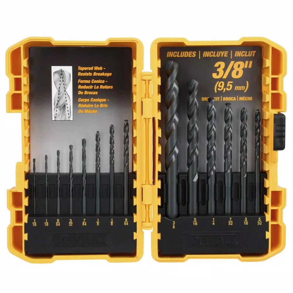 DEWALT MAXFIT 140-Piece Screwdriving and Drill Bit Set with Black Oxide Bits