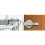 Universal Hardware Commercial Satin Chrome Standard Duty Storeroom Door Lever, ANSI Grade 2 thumbnail 4