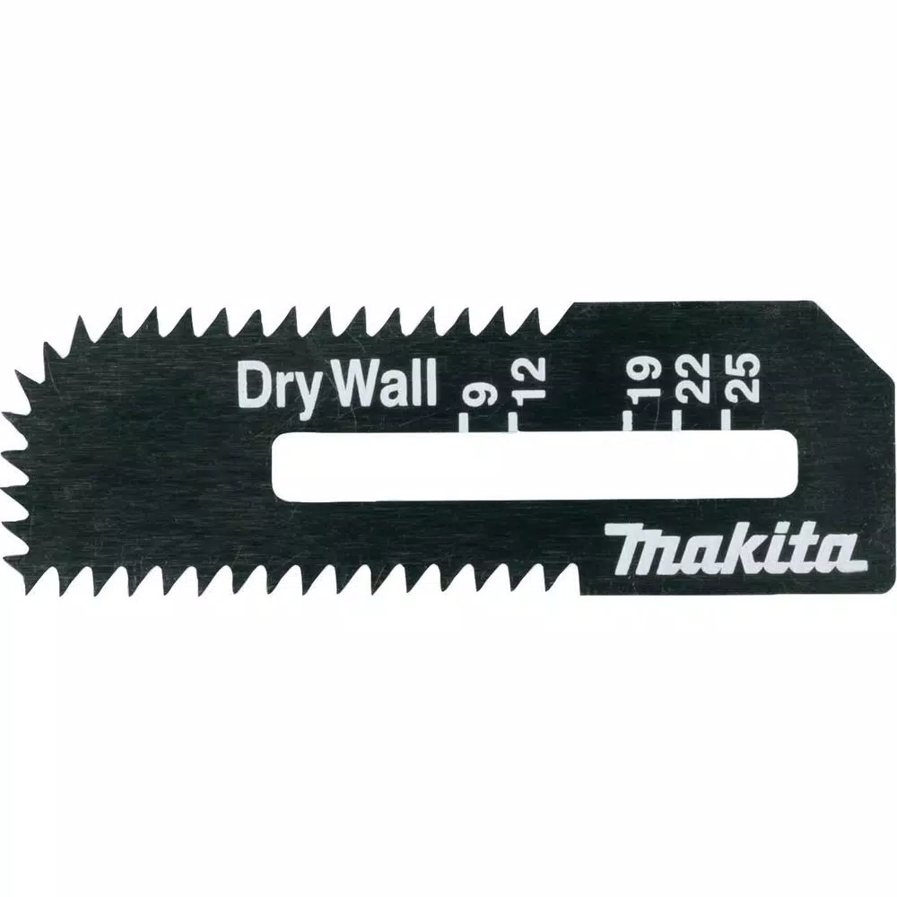 Makita B-49703 Cut-Out Drywall Saw Blades, High Carbon Steel, 2-Pack