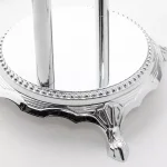 AKDY 3-Handle Freestanding Claw Foot Tub Filler with Telephone Hand Shower, Chrome thumbnail 5