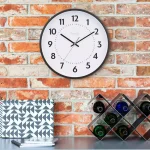 Equity by La Crosse 14 in. Commercial Black Analog Wall Clock with Quartz Movement thumbnail 7