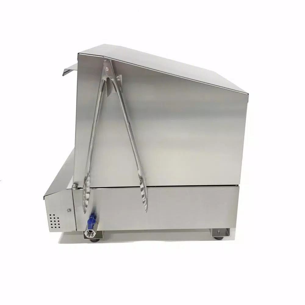 Paragon Pro Series Stainless Steel Hot Dog Steamer, 8 Qt. Capacity, 200 Hot Dog Capacity