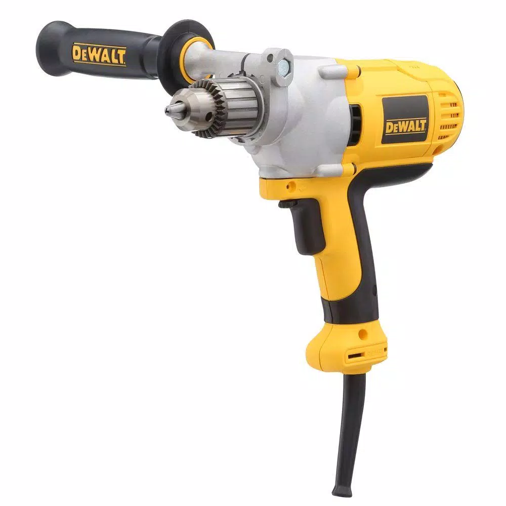 DEWALT DWD216G 1/2 in. Corded Variable Speed Reversing Mid-Handle Drill, 10.5 Amp