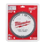 Milwaukee 8 in. 58T Carbide Teeth Aluminum and Metal Cutting Circular Saw Blade thumbnail 5