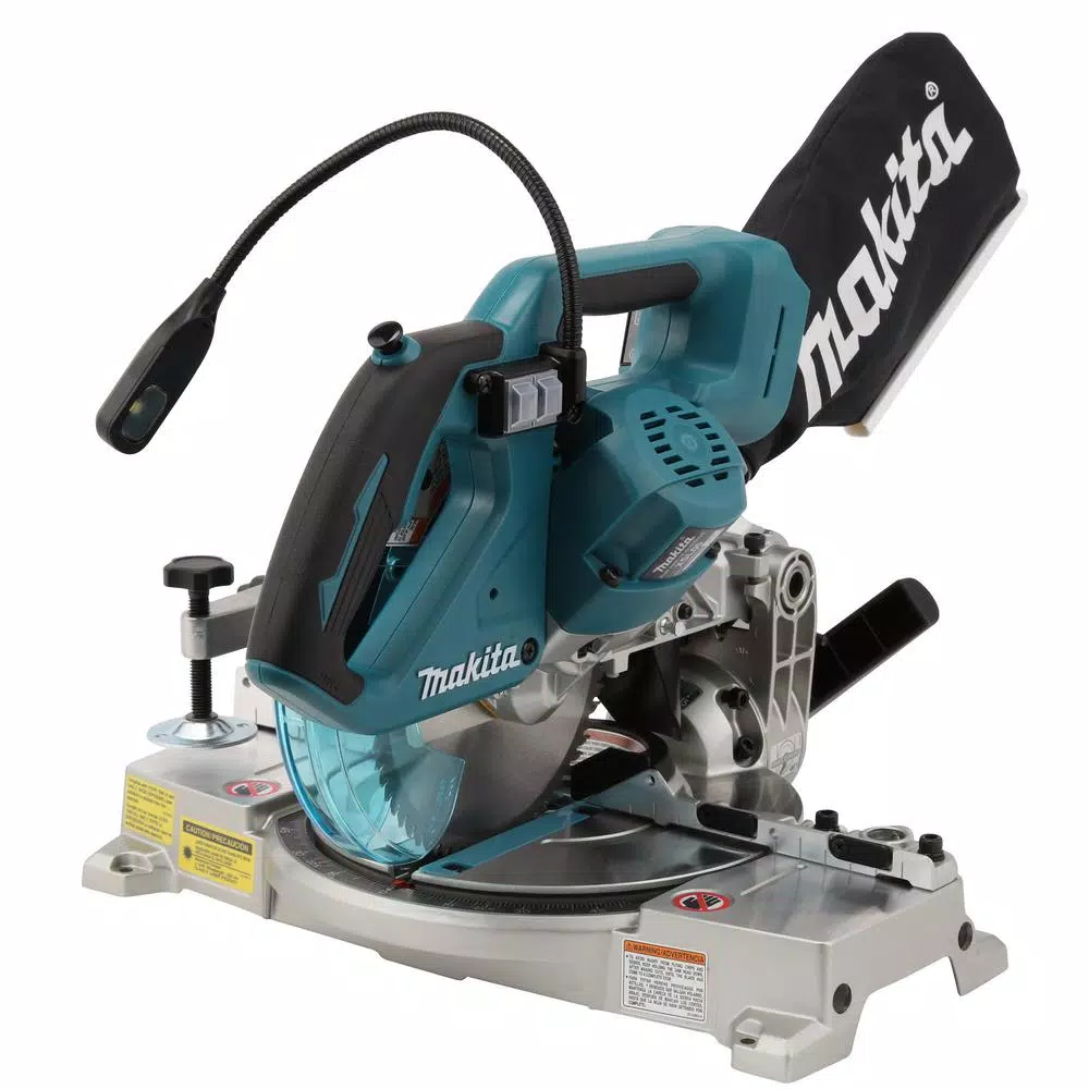 Makita 18V LXT Brushless 6-1/2 in. Compact Dual-Bevel Compound Miter Saw with Laser (Tool Only)