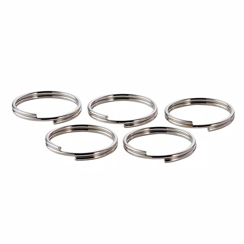 Milwaukee 1-1/2 in. Lanyard Split Ring, 2 lb. Capacity (5-Piece Pack)
