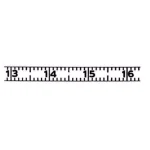 Lufkin 50 ft. Chrome Clad Tape Measure, 3/8 in. Width thumbnail 2