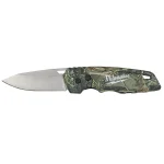Milwaukee FASTBACK Camo Stainless Steel Folding Knife with 2.95 in. Drop Point Blade thumbnail 1