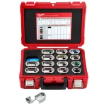 Milwaukee EXACT 12T U-Style Die Kit, #6 to 750 MCM Copper, for M18 Force Logic Crimper thumbnail 5