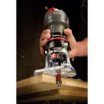 Porter-Cable PCE6430 1/4 in. Laminate Trimmer, 4.5 Amp, 31,000 RPM thumbnail 4