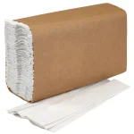 SKILCRAFT C-Fold Paper Towels, 1-Ply, White, 200 Count per Pack, 12-Pack Carton thumbnail 2