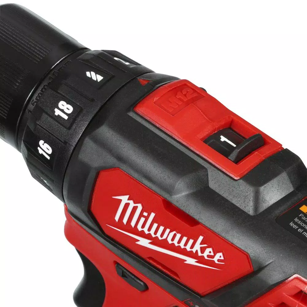 Milwaukee M12 12V Lithium-Ion Cordless 3/8 in. Drill/Driver (Tool-Only)