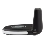 La Crosse Technology Wireless Charging Digital Alarm Clock with 7-Color Glowing Base thumbnail 2