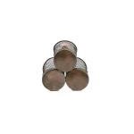 MIND READER Stainless Steel Utensil Caddy & Silverware Organizer with Wood Handle thumbnail 6