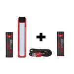 Milwaukee ROVER USB Rechargeable LED Pocket Flood Light, 445 Lumens, with Extra REDLITHIUM USB Battery thumbnail 1