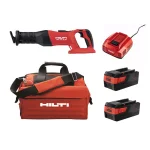 Hilti SR 30A 36V Cordless Reciprocating Saw Kit with Two 5.2 Ah Batteries, Charger, and Bag thumbnail 1