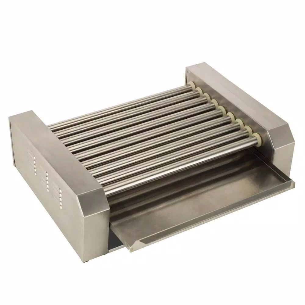 Funtime Roller Dog 289 sq. in. Stainless Steel Hot Dog Roller Grill
