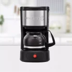 Holstein Housewares 5-Cup Drip Coffee Maker, Black Stainless Steel thumbnail 2