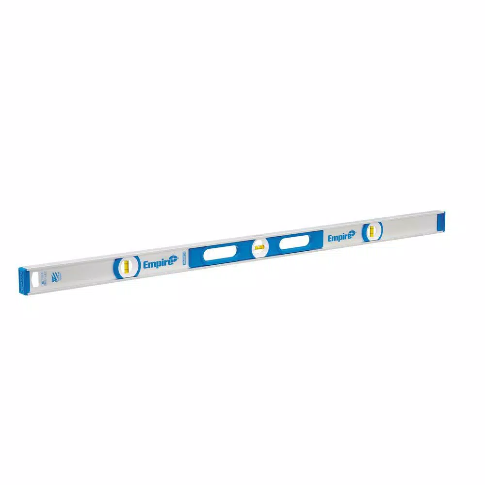 Empire 48 in. Magnetic Aluminum I-Beam Level, 7 in. Rafter Square, and 9 in. Torpedo Level Set