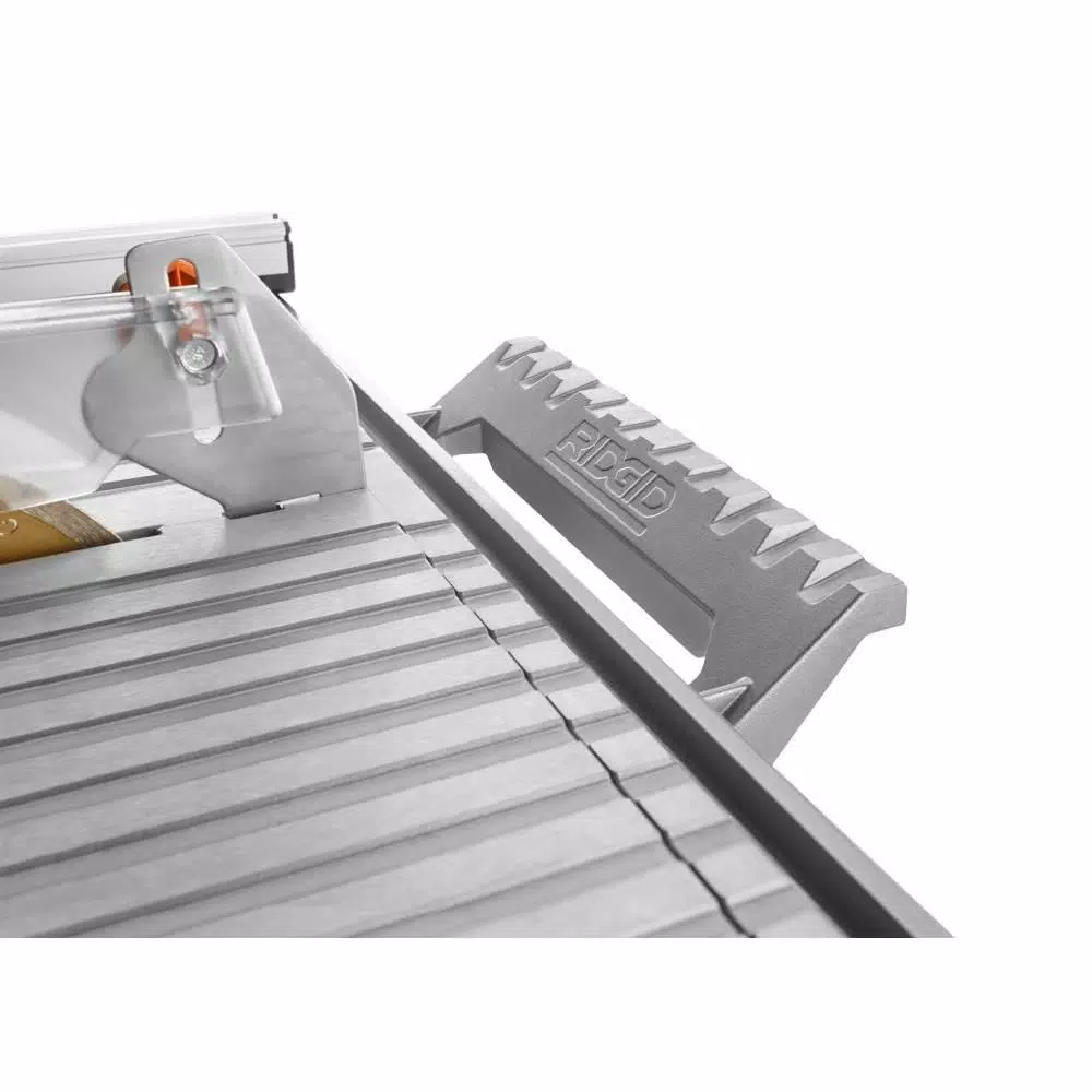 RIDGID 7 in. Corded Wet Tile Saw with 24 in. Rip Capacity and Gel-Foam Knee Pads Bundle