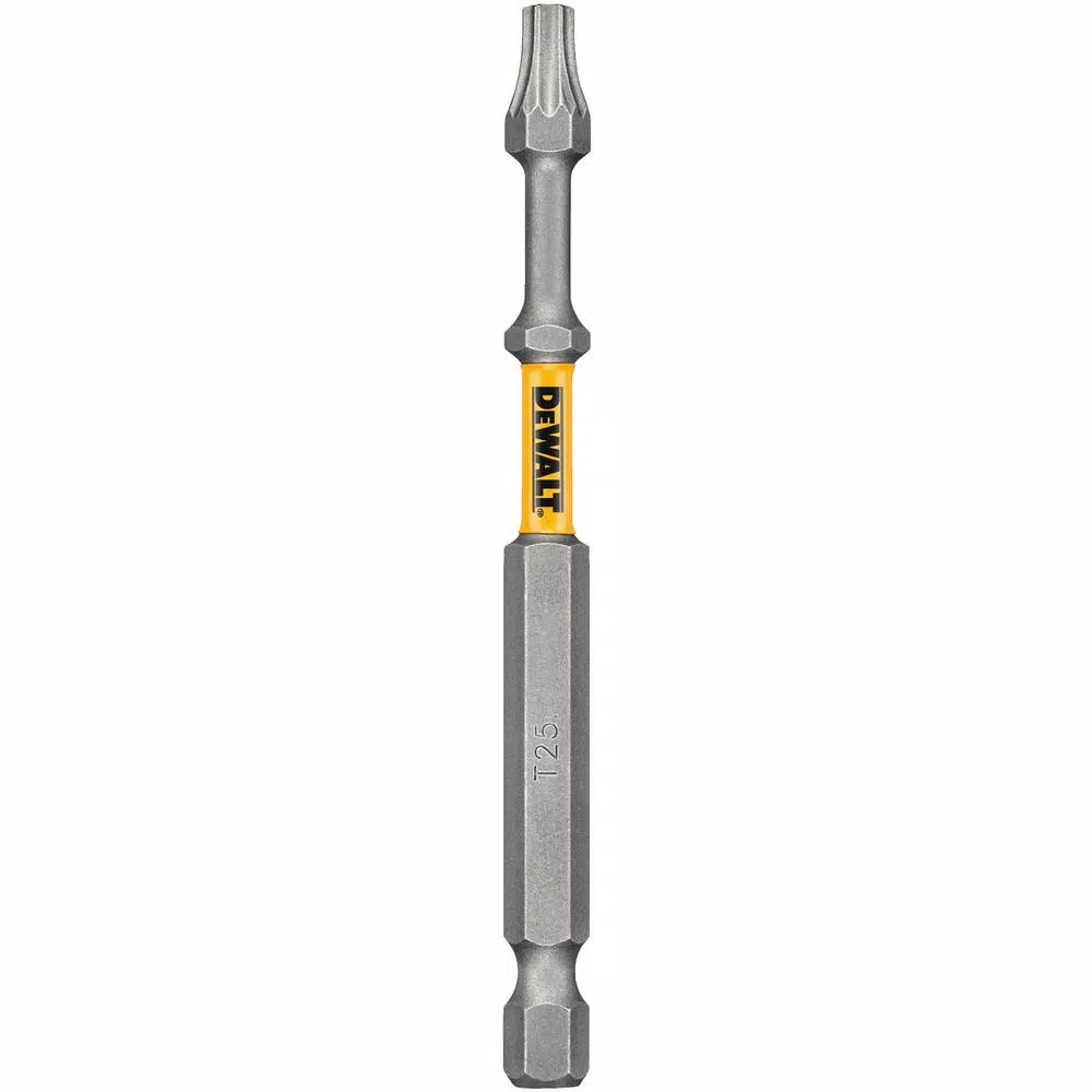 DEWALT MAX IMPACT T25 Torx Screwdriver Bit, 3.5 in.