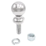 TowSmart 2 in. Chrome Hitch Ball, 3500 lb. Gross Load Rating thumbnail 2