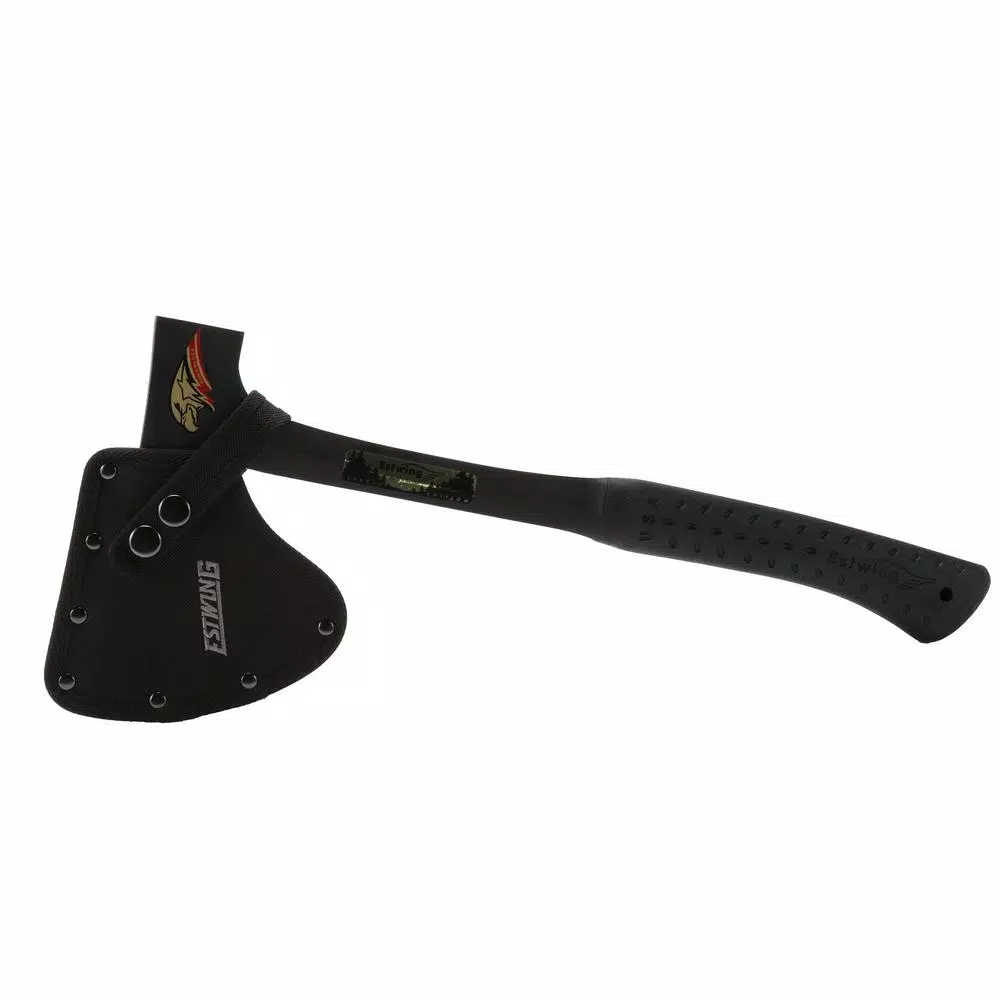 Estwing 16 in. Solid Steel Campers Axe with Sheath, Special Edition