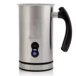 Oventes FR3608 Deluxe Electric Milk Frother and Steamer, 8 oz Silver Automatic Foam Maker thumbnail 1