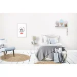 Petal Lane Home Alexa The Man Art Magnetic Memo Board with White Frame thumbnail 2