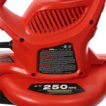 BLACK+DECKER 12-Amp Corded Electric 3-in-1 Handheld Leaf Blower, Vacuum, and Mulcher, 230 MPH, 385 CFM thumbnail 7