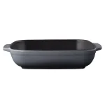 BergHOFF GEM 2 Qt. Square Stoneware Baking Dish, Non-Stick Enamel Casserole Pan, Gray thumbnail 1