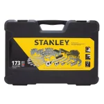 STANLEY 173-Piece Mechanics Tool Set with 54-Tooth Pear Head Ratchets thumbnail 3