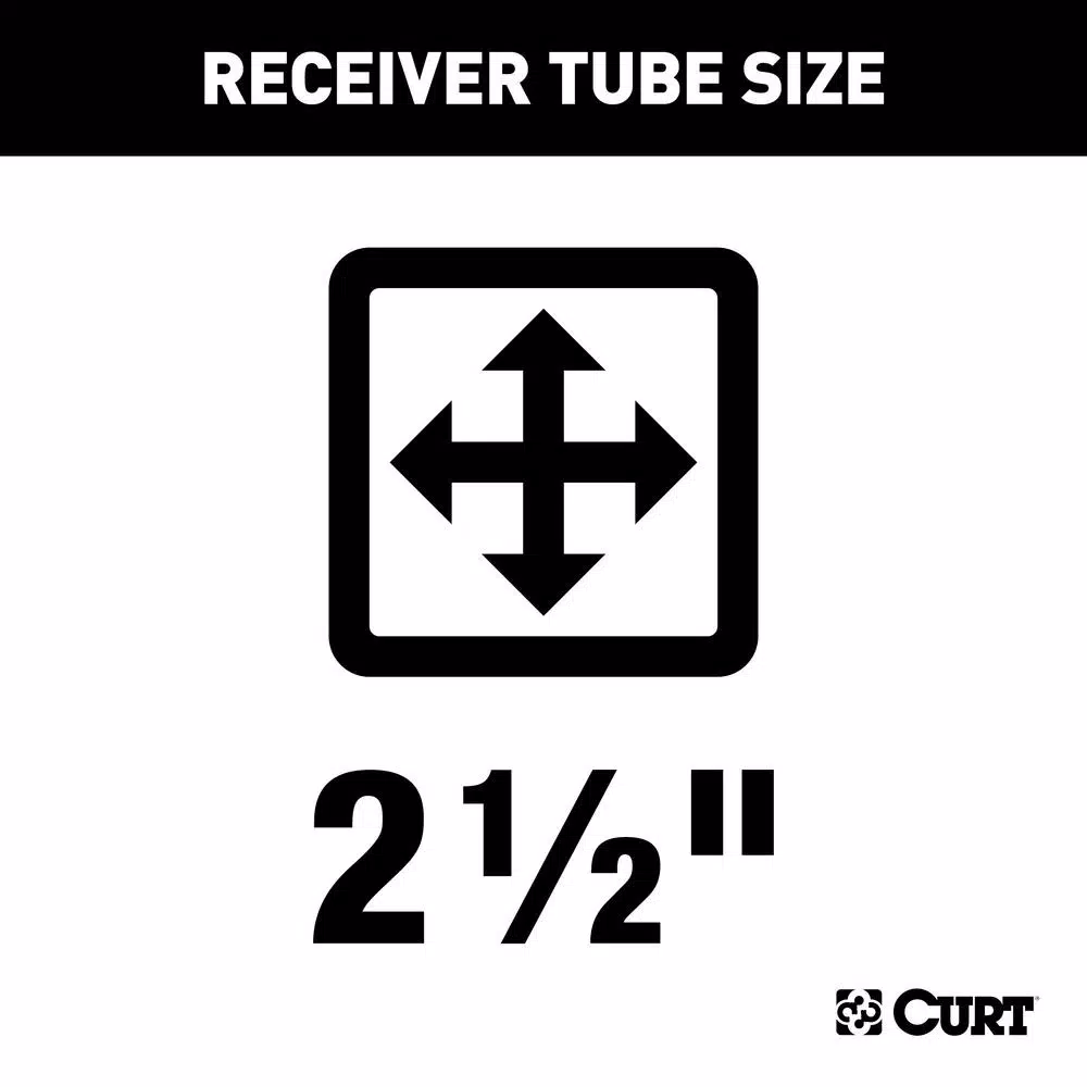 CURT Class 5 Trailer Hitch for Chevrolet Silverado & GMC Sierra - 18,000 lbs GTW