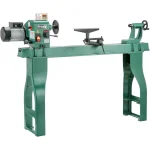 Grizzly Industrial 16 in. x 46 in. Wood Lathe with 2 HP Motor and Digital DRO Spindle Tachometer thumbnail 1