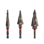 Milwaukee SHOCKWAVE Impact Duty Titanium Step Bit Kit, 3-Piece thumbnail 1