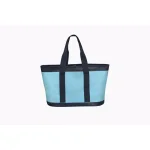 Camp-Zero Premium Carry-All Tote Bag - Waterproof Soft-Side Cooler, Blue and Gray thumbnail 2