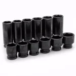Husky 64-Piece 1/2 in. Drive SAE and Metric Impact Socket Set thumbnail 4