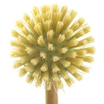 Home Basics Bliss Collection 2.75 in. Scrub Brush with Eco-Friendly Bamboo Handle and Nylon Bristles thumbnail 3