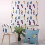 Greenland Home Fashions Dream Catcher Multicolored Quilted Cotton Throw, Southwestern Reversible Feather Print thumbnail 3
