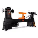 WEN 12 in. x 18 in. Variable Speed Wood Lathe, 4.5 Amp, Cast Iron thumbnail 1