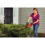BLACK+DECKER 20V MAX 18 in. Cordless Lithium-Ion Hedge Trimmer with 1.5 Ah Battery and Charger thumbnail 6