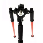 AdirPro Aluminum Red Prism Pole Tripod with Side-Entry Thumb Screw Head thumbnail 3