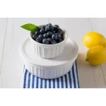 Corningware French White 10-Piece Ceramic Bakeware Set with Lids thumbnail 2