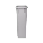 Alpine Industries 23 Gal. Gray Commercial Waste Basket Trash Can thumbnail 4