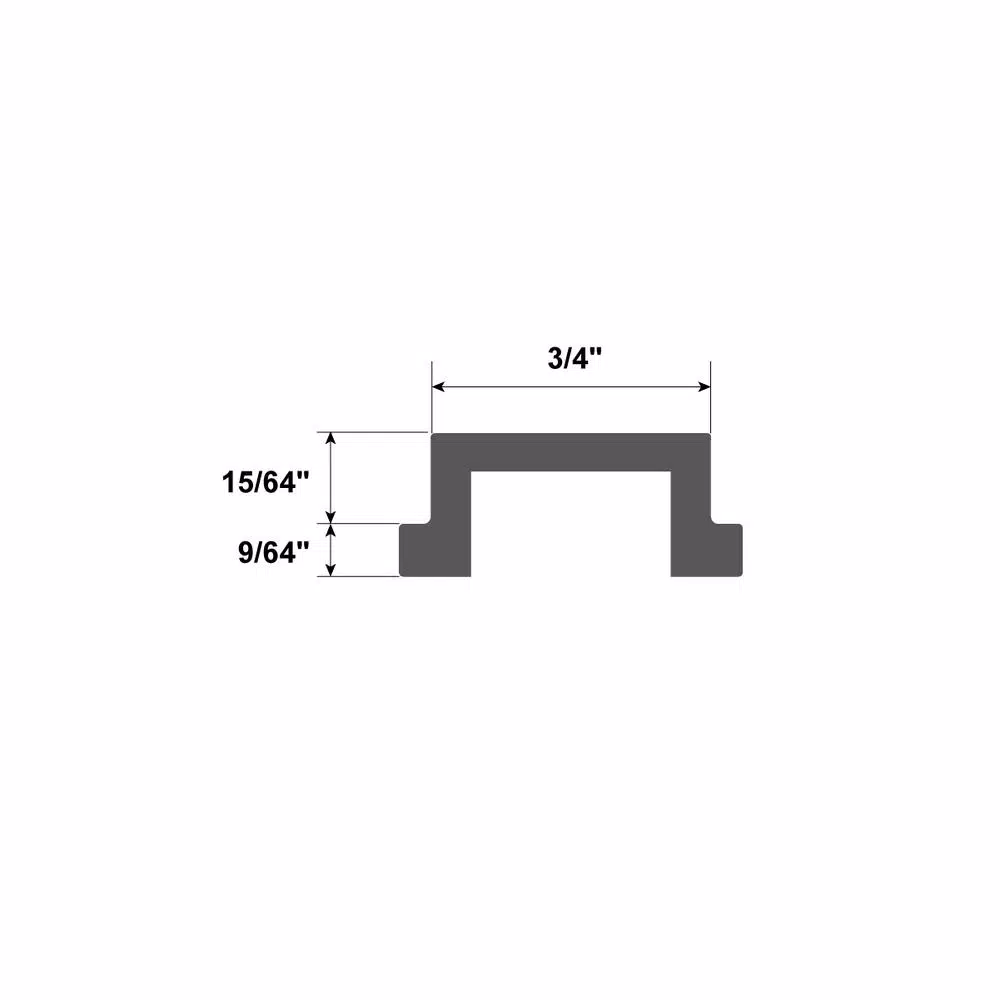 POWERTEC 48 in. Aluminum Miter T-Track and Miter T-Bar Combo