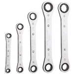 Klein Tools 5-Piece Ratcheting Box Wrench Set with Vinyl Pouch thumbnail 1