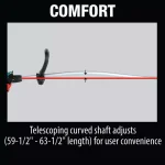 Makita 18V LXT Brushless Cordless Curved Shaft String Trimmer (Tool-Only) thumbnail 10